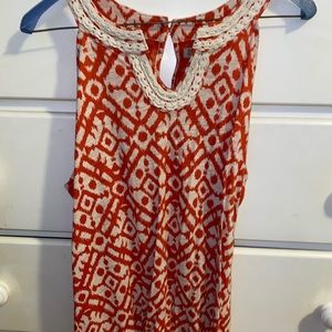 Lucky Brand Patterned Blouse